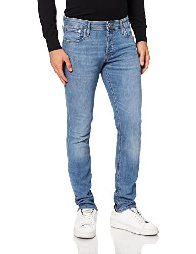 75% DESCUENTO Jack & Jones Jjiglenn Jjoriginal Am 815 Noos Vaqueros Slim, Blue Denim, 31W / 30L para Hombre