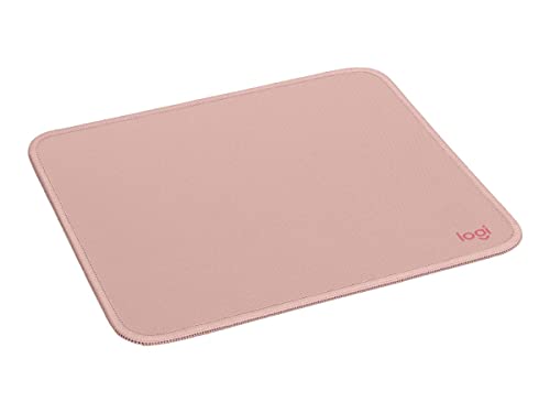 59% DESCUENTO Logitech Mouse Pad Studio Series, con Base de Goma Antideslizante, Superficie Resistente a Salpicaduras, Materiales Duraderos, Portátil, Diseño Fresco y Moderno Rosado