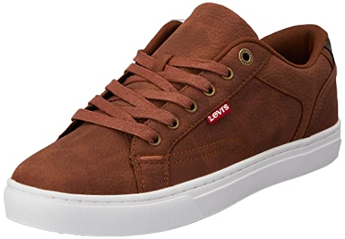 51% DESCUENTO Levi’s Courtright, Zapatillas Hombre, Marrón (Brown), 44 Eu