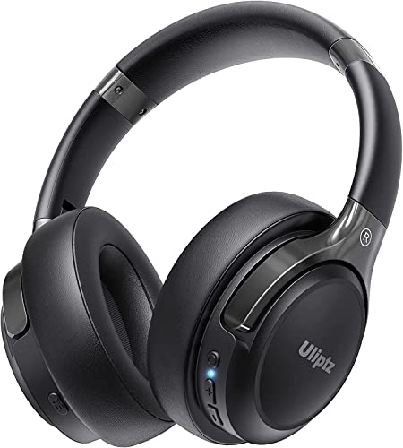 39% DESCUENTO Uliptz Auriculares Inalámbricos Bluetooth, 65 Horas de Reproducción, 6 Modos de Sonido EQ, Auriculares Inalámbricos Diadema Estéreo HiFi con Micrófono, Audifonos Bluetooth 5.3 para PC/Teléfono