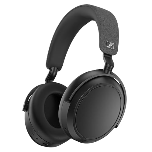 46% DESCUENTO Sennheiser Auriculares MOMENTUM 4 Wireless, auriculares Bluetooth para llamadas nítidas con cancelación de ruido adaptativa, 60 horas de duración de la batería, sonido personalizable – Negro