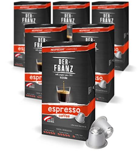 OFERTÓN SUPREMO 65% DESCUENTO Cápsulas de café compatibles con Nespresso, 6 x 10 Cápsulas, Espresso