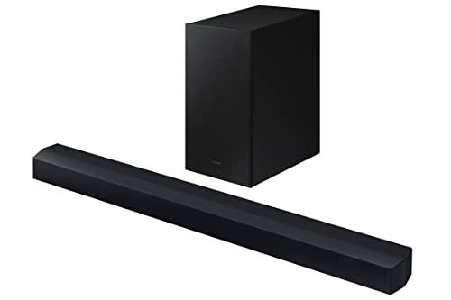 39% DESCUENTO SAMSUNG Barra de Sonido HW C430/ZF Subwoofer inalámbrico incluido, Dolby Digital 2.1, Modo Juego, Bluetooth 4.2 Power On y One Remote Control