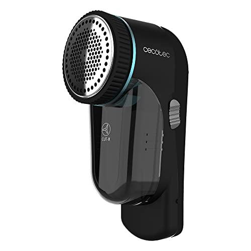 27% DESCUENTO Cecotec Quitapelusas Recargable Cut X 4500 Garment. 45 Minutos de Autonomía, Rejilla en 3 Tamaños, Sistema de Seguridad, 8800 RPM, Cabezal Regulable y Cepillo de Limpieza, Ergonómico