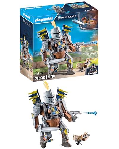 39% DESCUENTO PLAYMOBIL Novelmore 71300 Novelmore Combate Robot, el Caballero Gizmo Crafton y su Fuerte Robot de Batalla, Armado con Espada y cañón para el Torneo, Juguetes para niños a Partir de 4 años