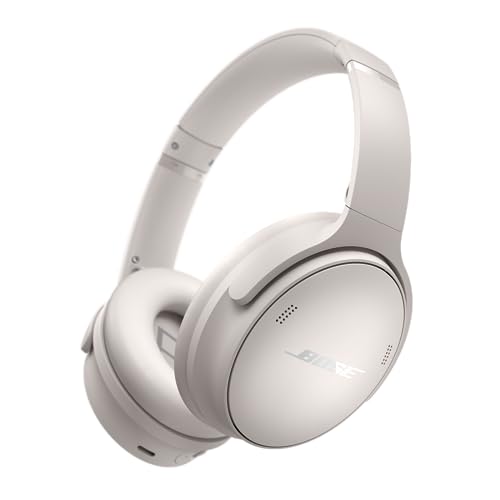 48% DESCUENTO Bose QuietComfort Audífonos inalámbricos con cancelación de ruido, audífonos circumaurales con Bluetooth con hasta 24 horas de autonomía, Blanco