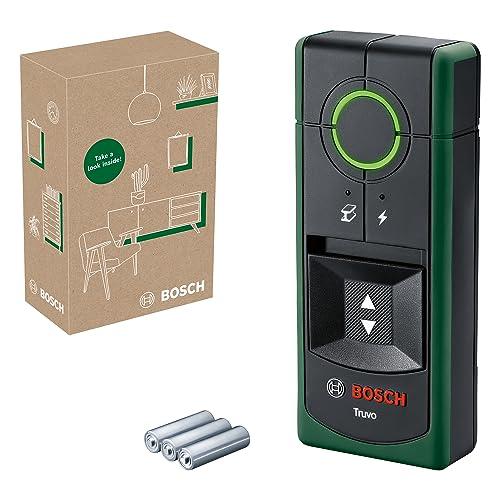 24% DESCUENTO Bosch Detector Truvo 2.ª Gen. (manejo Sencillo con un Solo botón, detección fácil de Cables con tensión y Detector de Metales en la Pared hasta 70 mm, en Caja para e Commerce)