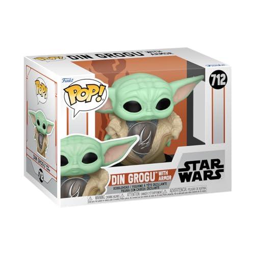 30% DESCUENTO Funko Pop! Star Wars: The Mandalorian – Grogu (The Child, Baby Yoda) (Armor) Figura de Vinilo Coleccionable Idea de Regalo Mercancia Oficial Juguetes para Niños y Adultos TV Fans