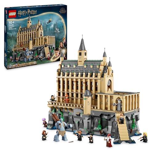 28% DESCUENTO LEGO Harry Potter Castillo de Hogwarts: Gran Comedor de Juguete, 11 Minifiguras Incluidas Hermione Granger y Ron Weasley, Regalo Navideño y de Reyes para Niños y Niñas de 10 Años o Mas 76435
