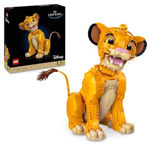 32% DESCUENTO Lego Disney El Rey León: Simba Joven Maqueta para Adultos, para Mujeres y Hombres, Figura de Animal Coleccionable, Actividad Creativa, Decoración para el Hogar y Oficina 43247