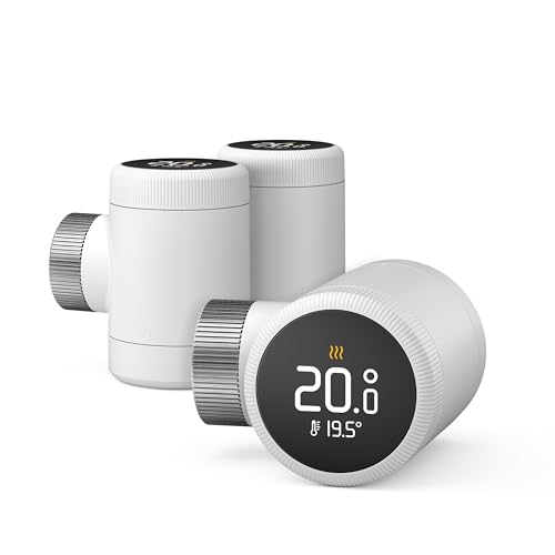 45% DESCUENTO tado° Termostato de radiador inteligente tado° X: Pack Trío, aplicación y altavoz inteligente (Alexa, Siri, Google Assistant), ahorra energía, instalación sencilla, no compatible con tado° V3+