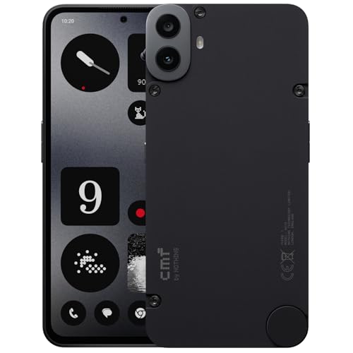 27% DESCUENTO CMF Phone 1 8+128GB Smartphone con cámara Trasera Sony de 50 MP con Ultra XDR, Pantalla Super AMOLED de 6,67″ y Nothing OS 2.6 Negro