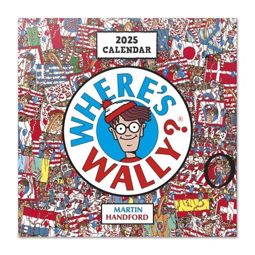 BUENA OFERTA 25% DESCUENTO Calendario 2025 pared ¿Dónde está Wally? Calendario pared, Planificador mensual: Con espacio para anotar e Ilustraciones (30×30 cm)