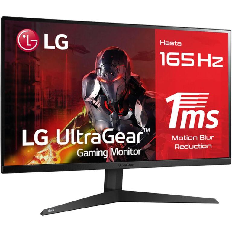 Monitor Gaming LG UltraGear 27″ (27GQ50F-B) – Full HD, Panel VA, 165Hz, 1ms, 250 cd/m², 3000:1, AMD FreeSync Premium, Puertos DP y HDMI, Ajustable en Inclinación, Color Negro | Miravia