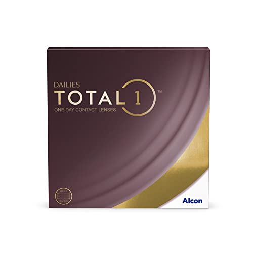 Dailies Total 1 Lentes de contacto de reemplazo diario, Pack de 90 , R 8.5 mm, D 14.1 mm, +0.75 Diopt