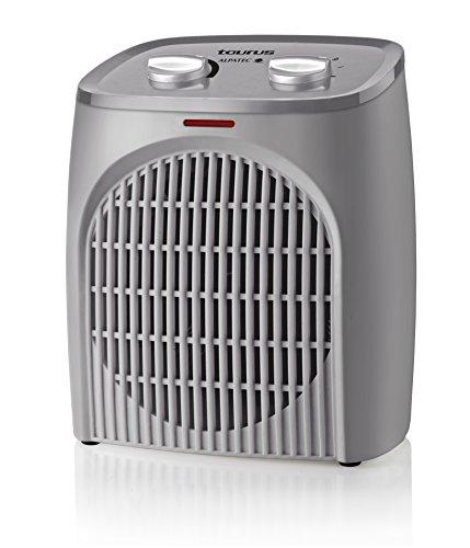 35% DESCUENTO Taurus Tropicano Bagno Termoventilador, calefactor compacto, seguridad IP21 especial baños, termostato regulable, 2 velocidades de calor (1000W 2000W) + ventilador, luz led, silencioso