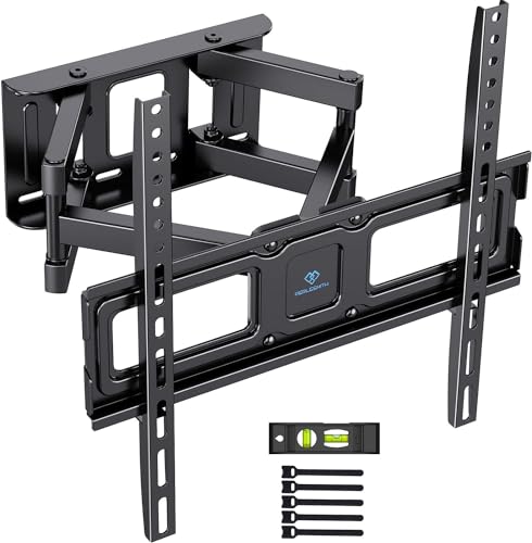 38% DESCUENTO PERLESMITH Soporte TV Pared Articulado Inclinable Y Giratorio – Soporte TV para 26 65 Pulgadas Pantallas – MAX VESA 400x400mm, para Soportar 45kg
