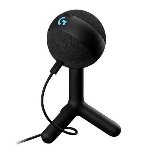 52% DESCUENTO Logitech G Yeti Orb, micrófono condensador RGB con LIGHTSYNC para gaming, micrófono USB para streaming, cardioide, Plug and Play USB para PC/Mac, Negro