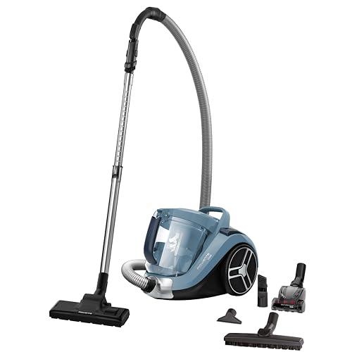 53% DESCUENTO Rowenta Compact Power XXL Aspiradora con cable sin bolsa, motor EffiTech, depósito suciedad 2,5L, tecnología ciclónica, cabezal alta eficiencia, accesorio para mascotas, aspiradora silenciosa, RO4871