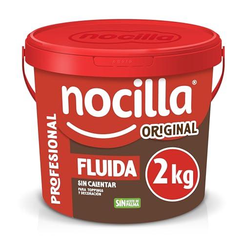 32% DESCUENTO Nocilla, Profesional, Fluida con sabor Original y Avellanas sin Aceite de Palma 2kg