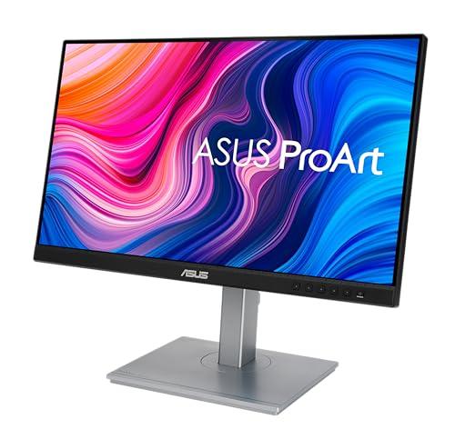 39% DESCUENTO ASUS ProArt PA247CV Monitor Profesional de 24” Full HD (1920 x 1080, IPS, 100 % sRGB, 100% Rec.709, Calman, USB C, DisplayPort, ProArt Preset, ProArt Palette) Negro/Plata