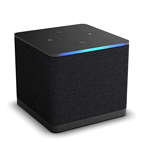 39% DESCUENTO Amazon Fire TV Cube (Última generación) | Reproductor multimedia en streaming con control por voz a través de Alexa, Wi Fi 6E y Ultra HD 4K
