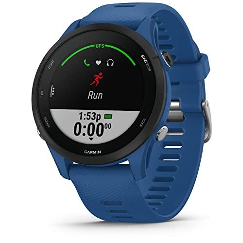 43% DESCUENTO Garmin Forerunner 255, Reloj Inteligente para Correr con GPS, Garmin Pay, Autonomía de hasta 14 Días, Azul Oscuro