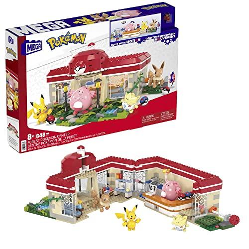 53% DESCUENTO Mega Construx Pokémon Centro Pokemon en el Bosque +600 Bloques de construcción con 4 Personajes, Juguete +8 años (Mattel HNT93)