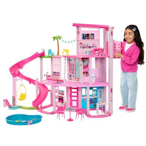 46% DESCUENTO Barbie Dreamhouse 2023 Casa para muñecas de Juguete de 3 Plantas con +75 Muebles y Accesorios, +3 años (Mattel HMX10)