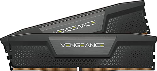 26% DESCUENTO Corsair Vengeance DDR5 64GB (2x32GB) 6400MHz C32 Optimizada para Intel Memoria (Regulación de Voltaje a Bordo, Perfiles XMP 3.0 Personalizados, Disipador de Calor de Aluminio)