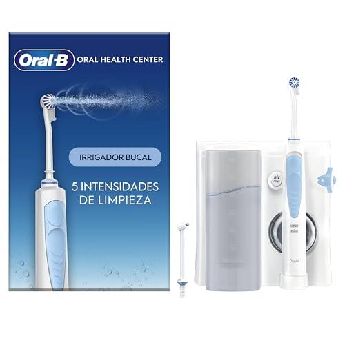 37% DESCUENTO Oral B Centro De Salud Bucal Irrigador: Irrigador Dental, 1 Cabezal Oxyjet y 1 Cabezal Water Jet, Regalos Orginales