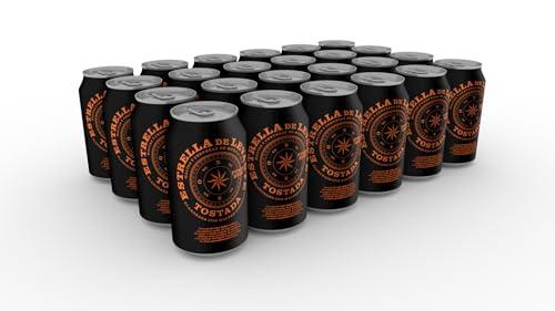 26% DESCUENTO Estrella Levante Punta Este | Cerveza Tostada | Matices Caoba | Sabor Único | Caja 24 Latas x 33 cl
