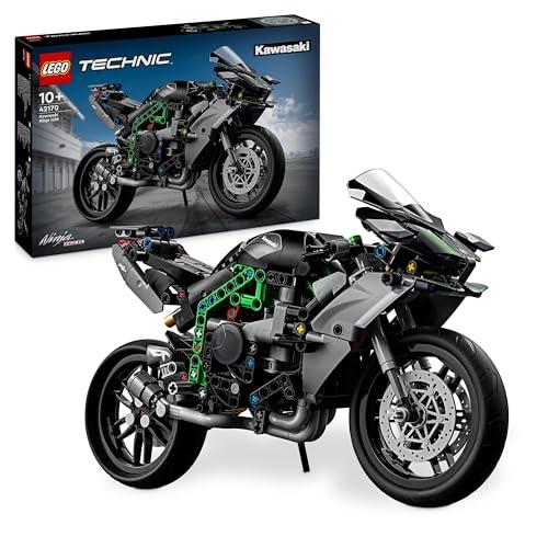 20% DESCUENTO Lego Technic Moto Kawasaki Ninja H2R Juguete de Construcción, Kit de Maqueta a Escala Coleccionable de Vehículo, Regalo para Niños y Niñas de 10 Años o Más 42170