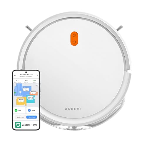 26% DESCUENTO Xiaomi Robot Vacuum E5 Robot Aspirador con Función de aspiración y fregado en uno, succión de 2000 Pa, Planificación Inteligente de rutas, Blanco (Versión ES)