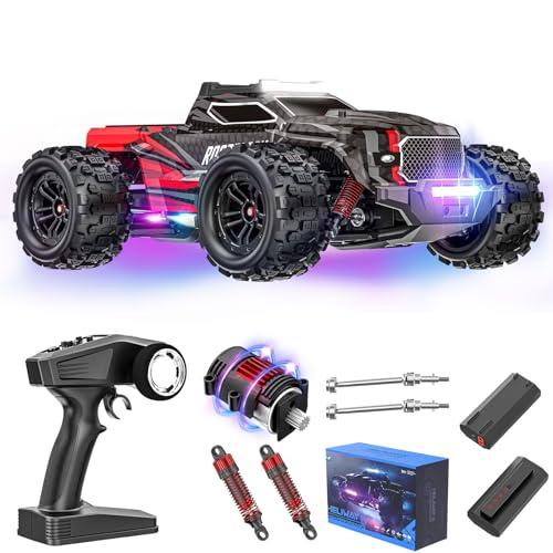20% DESCUENTO Coche Teledirigido, 1:12 Coche Radiocontrol de Alta Velocidad, 48 km/h 2.4GHz 4WD Offroad Coche de Control Remoto, Coche RC de Carreras Todoterreno de Juguete Regalo para Niños Adultos