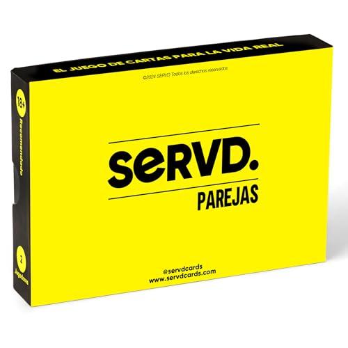 SERVD Parejas El divertidísimo Juego de Cartas para Parejas para la Vida Real