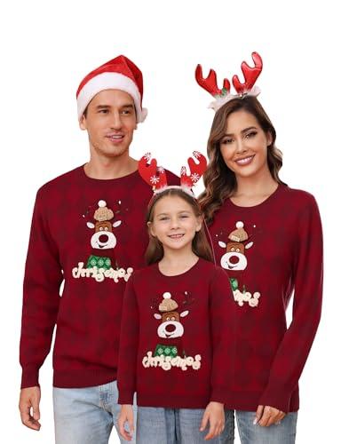 23% DESCUENTO Totatuit Jersey Navideño Hombres Jersey Navidad Hombres Manga Larga Suéter de Navidad para Hombres Invierno Ropa