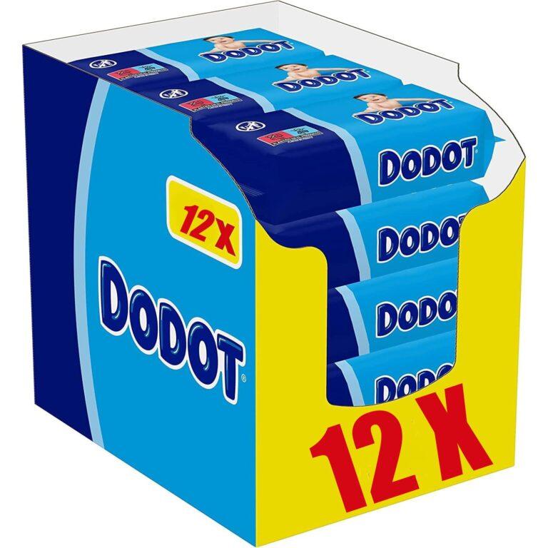 Dodot Toallitas para Bebé, 624 Toallitas, 12 Paquetes (12×52), Limpieza e Hidratación en Cada Pasada | Miravia