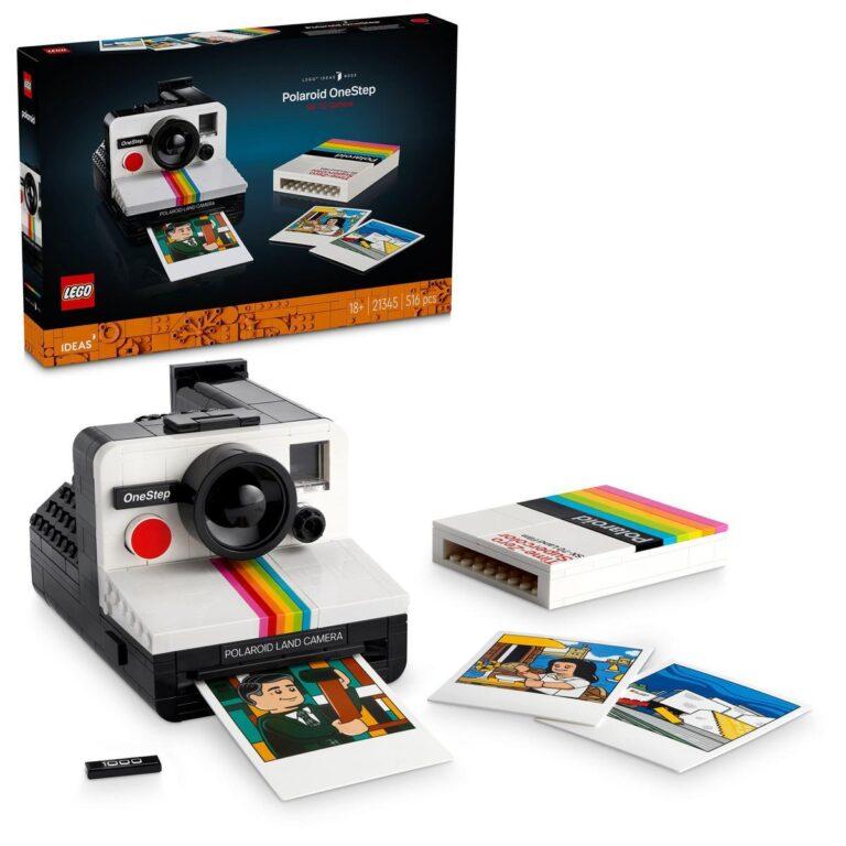 LEGO Ideas Cámara Polaroid OneStep SX-70 Regalo para fotógrafos 21345 | Miravia