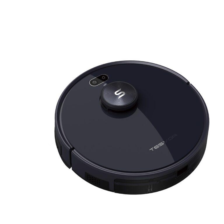 Robot aspirador TESVOR S6 -Robot Aspirador con navegación láser, superpotente, 2700 PA, Tiempo de Funcionamiento 120 Minutos, eliminación de alérgenos, aplicación de Control por Voz y Zonas de prohibición | Miravia