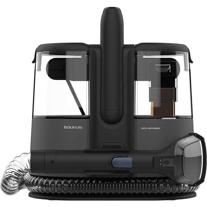 Taurus – Aspirador de tapicerías Textile Care Hygienic SPCL400 | 400 W | 10.000 Pa de succión | 3 en 1: Pulveriza, Limpia y aspira Aspira sólidos y líquidos | Accesorios incluidos | Miravia