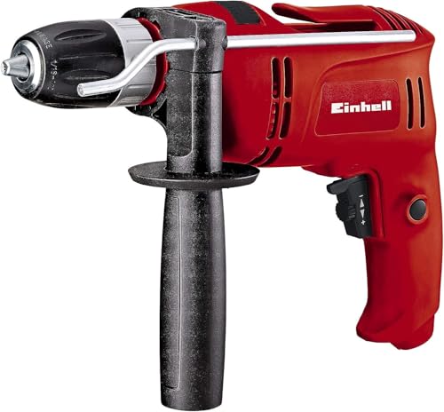 39% DESCUENTO Einhell Taladro percutor atornillador eléctrico con cable   TC ID 650 E. 650 W, 240 V, 2600 RPM, 2 funciones: perforación y taladro de percusión. Control de velocidad. Con gancho para cinturón