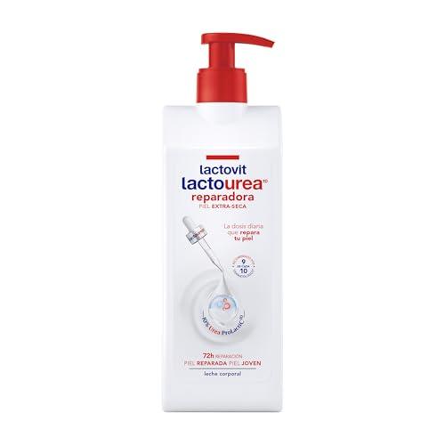 Lactovit Leche Corporal Reparadora Lactourea con Protein Calcium, para Pieles Secas y Extra Secas 400 ml