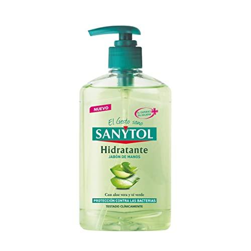 35% DESCUENTO Sanytol con Protección Total Contra Agentes Externos, Jabón de Manos Hidratante, Aloe Vera, 250 Ml