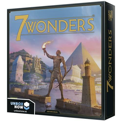22% DESCUENTO Repos Production | 7 Wonders | Juego de Civilizaciones Ganador de Varios Premios | A Partir de 10 Años | De 3 a 7 Jugadores | 30 Minutos por Partida | Español
