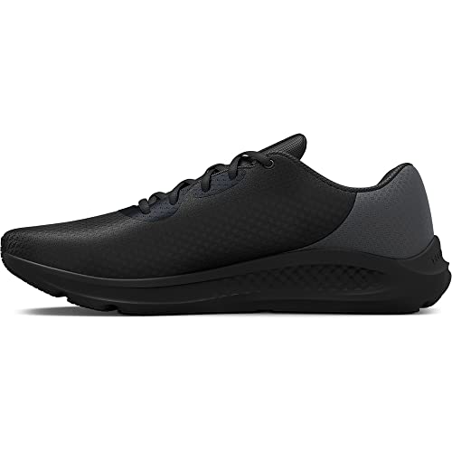 45% DESCUENTO Under Armour UA Charged Pursuit 3, Zapatillas para Correr Hombre, Negro, 44 EU