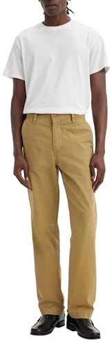 Levi’s XX Chino Authentic Straight Casual, British Khaki Soft G, 34W / 30L Hombres