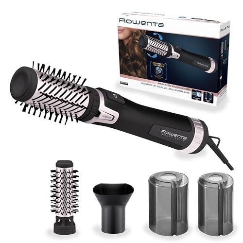 31% DESCUENTO Rowenta Brush Activ’ Dry & Style–Cepillo de aire de 1000 W de potencia,seca y moldea,3 ajustes velocidad/temperatura,boquilla de presecado,golpe aire frío,varios accesorios, cabello con volumen CF9550