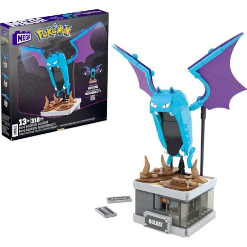 52% DESCUENTO Mega Pokemon Golbat Mini con Movimiento de alas 318 Bloques de construcción, Juguete para coleccionistas +13 años (Mattel HTH72)