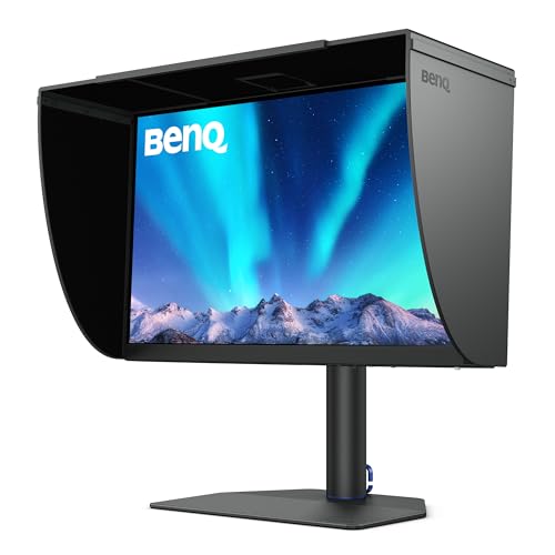 30% DESCUENTO BenQ SW272Q Monitor para edición fotográfica 2K de 27 Pulgadas USB C 90 W 99% Adobe RGB